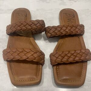 Blowfish Malibu braided puffy sandals size 9